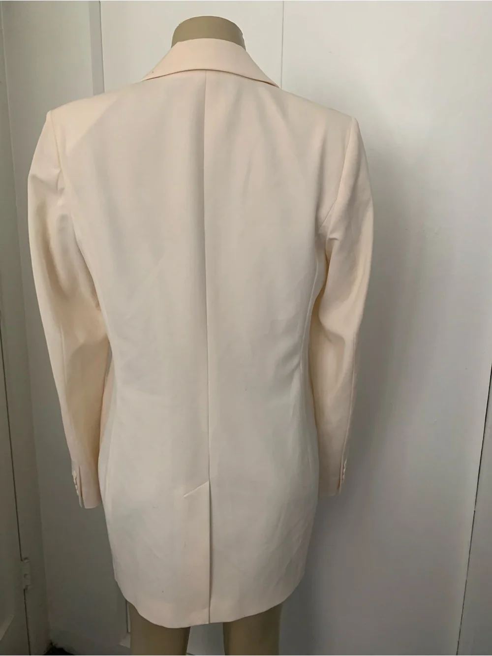 Polo by Ralph Lauren Cream Double-Breasted Blazer